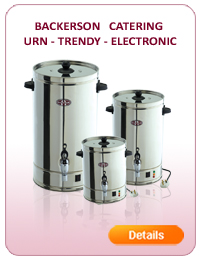 BACKERSON   CATERING URN - TRENDY - ELECTRONIC